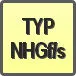 Piktogram - Typ: NHGf/s